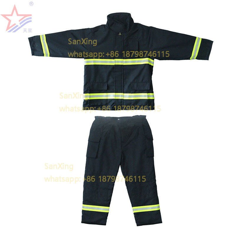 2024 New OEM Quality Assurance Firefighter Suits Waterproof and Heat Resisting Fabric Racing Fire Suit on Sale