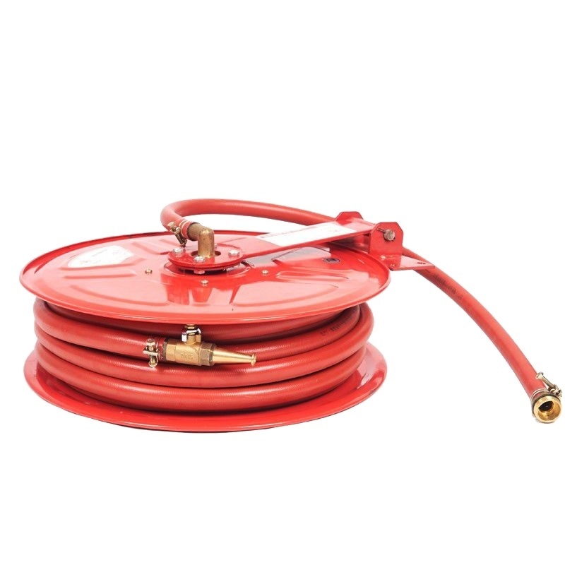 SanXing JPS0.8-19-30 Manual Fire Hose Reel High Quality 20M 25M 30M Length Firefighting Equipment Accessory