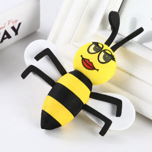 Cute Car Antenna Toppers Lovely Smiley Honey Bumblebee Antenna Balls Aerial Topper Car Exterior Vehicle Roof Decor