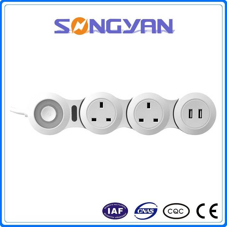 High Quality Multiple Power Switch Socket Outlet Plug