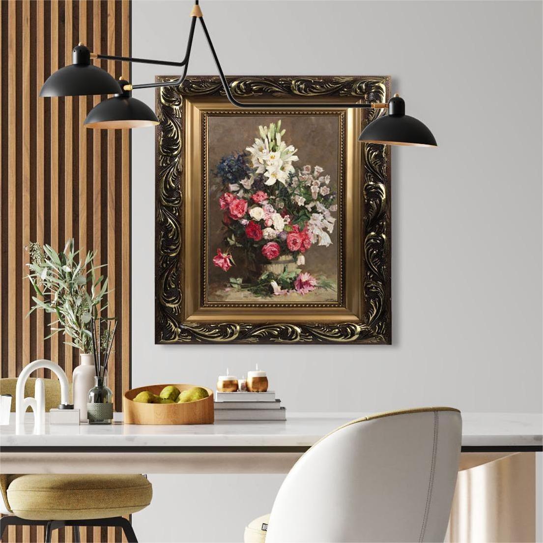 2023 Wholesale Paintings And Wall Arts Art Painting Classical Flowers Pictures Painting For Living Loom Room Decoration