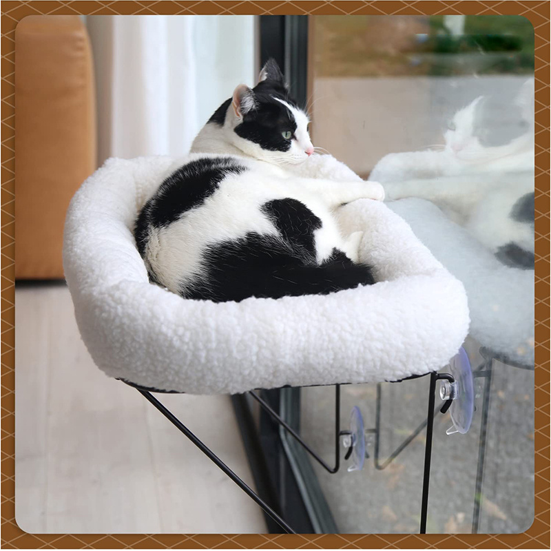 Wholesale Comfortable Cat Hammock Hanging Cat Window Hammock Bed Removable Warm Pet Bed