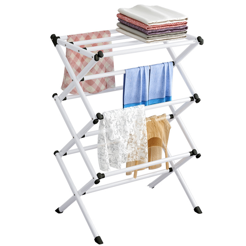 Collapsible  360 rotating clothes hanger saving space folding plastic coat cloth Foldable drying rack