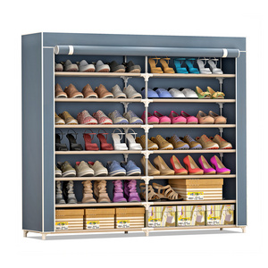 Living Room Modern Furniture OEM Fabric Shoes Storage Rack High Quality Shoe Stand Foldable Shoe Rack Cabinet