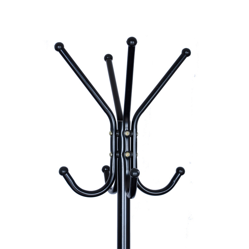 Hot Sale Standing Coat Rack Hat Cloth Hanger Holder Hooks for Jacket Umbrella Tree Stand with Base Metal