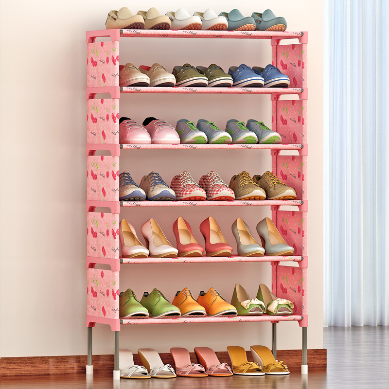 Non-woven design cheap home shoe rack entry porch portable shoe storage rack online shoe rack cabinet