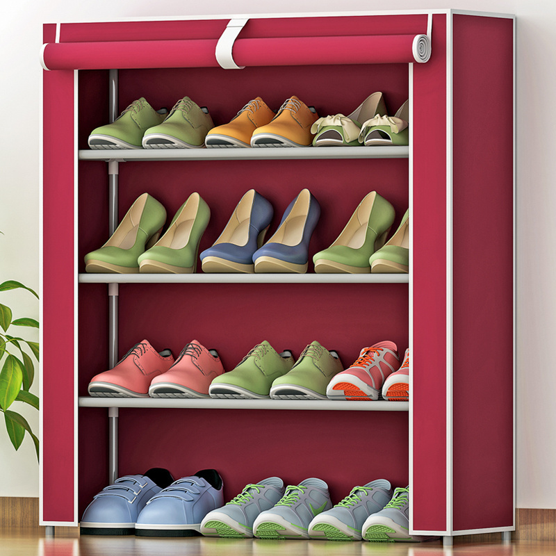 modern grey home living cabinet space saver cheap storage shoe racks  for entryways