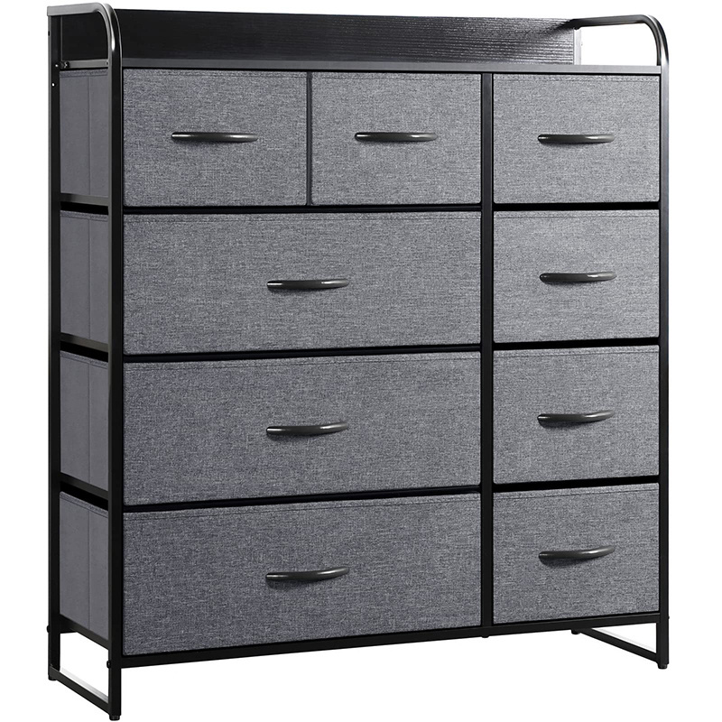 Living Room Cheap Storage Cabinet Bedside Table Bedroom Dressing Table 3 Layer Storage Cabinet With Drawers