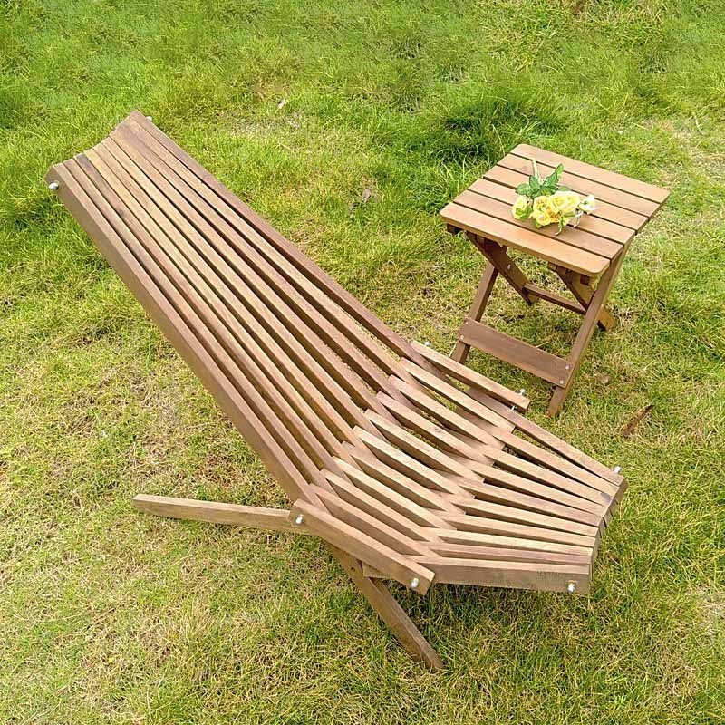 Classic Natural Wood Folding Chair Tamarack Folding Wooden Outdoor Chair & Clever Made Tamarack Chair for Garden Patio Beach