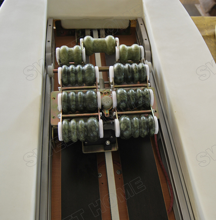 OEM Wholesale Factory  Price Electric Jade Roller automatic  Full Body Thermal Heating Massage Bed Table with Music