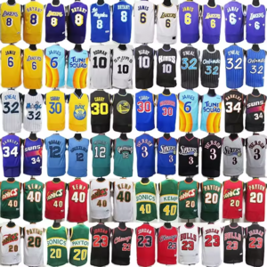 Wholesale High quality 2024 NBAing American basketball jersey 30team uniform stitched/hot pressed  jersey