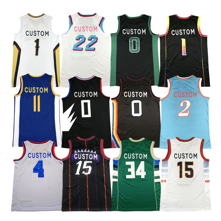 High quality 2024 NBAing all 30 teams with logo basketball jersey American basketball wear Custom embroidery basketball uniform