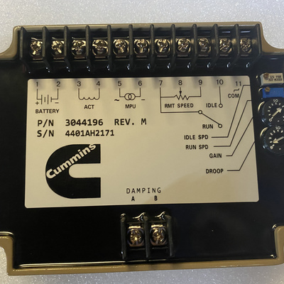 Genuine Cummins Engine Generator Speed Control Unit Engine Speed Governor  EFC 3062322 Engine Controller