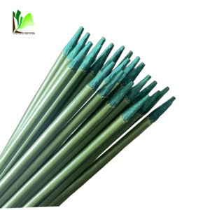 Plastic coated  bamboo sticks for flower supporting