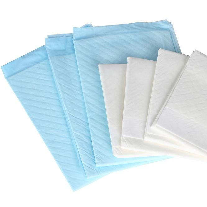 Disposable medical underpad with super absorption and breathable soft surface and waterproof back sheet