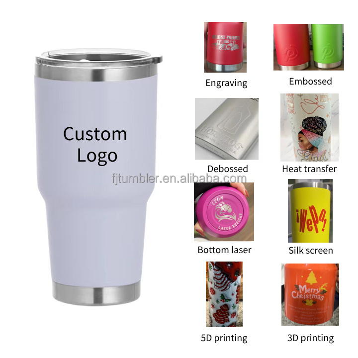 Yetitumbler Stainless Steel 30oz Tumblers 20oz Vasos Termos Double Wall Vacuum coffee Cup 36 18 12 10 Oz Wine Mugs