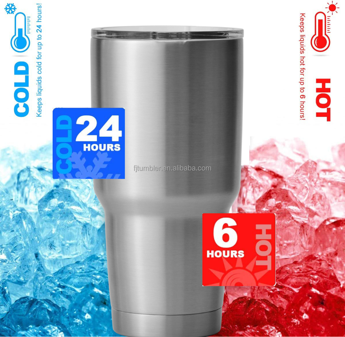 Yety Vasos Original Yetytumbler Magnetic Lid Stainless Steel Tumblers 20oz Custom Design Yetys Thermos Wholesale Travel Cups