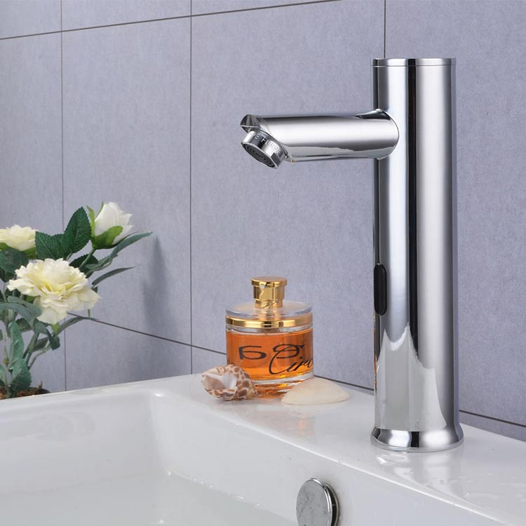 Touchless Tap Faucet Temperature Automatic Sensor Water Tap Mixer Basin Faucet