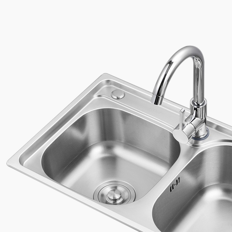 Handmade Undermount Double Bowl Best Quality Sink Stainless Steel Kitchen Sink