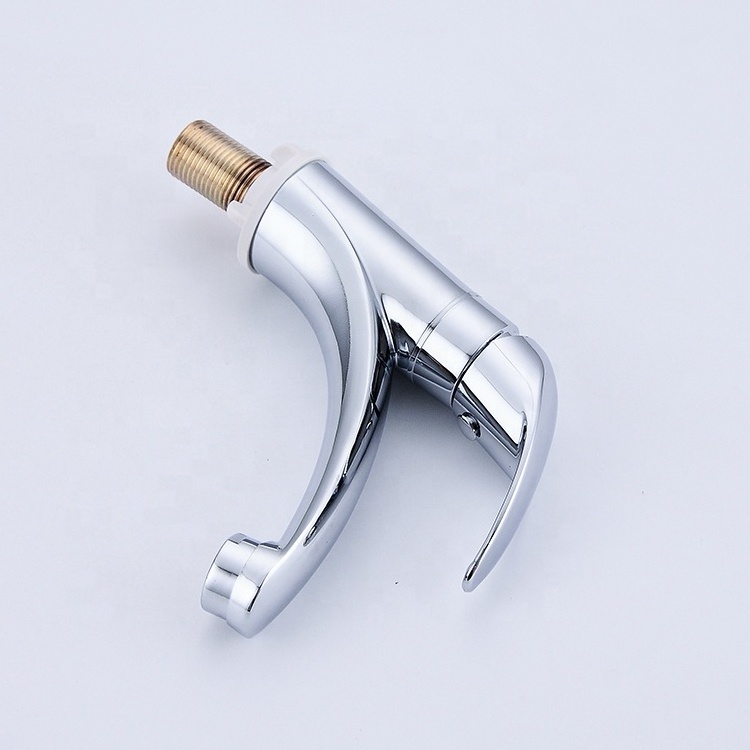 Cheap Brass Polished Hot Cold Water Water Taps Zinc Basin Faucets