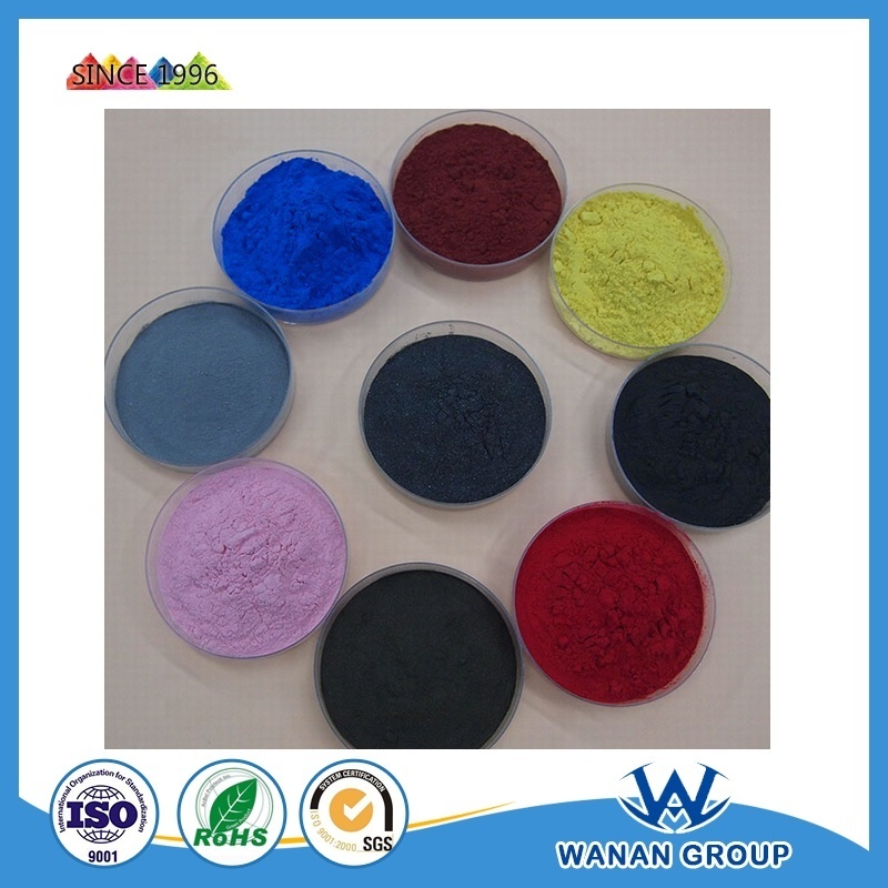 Snow pattern bicolor single coat powder paint