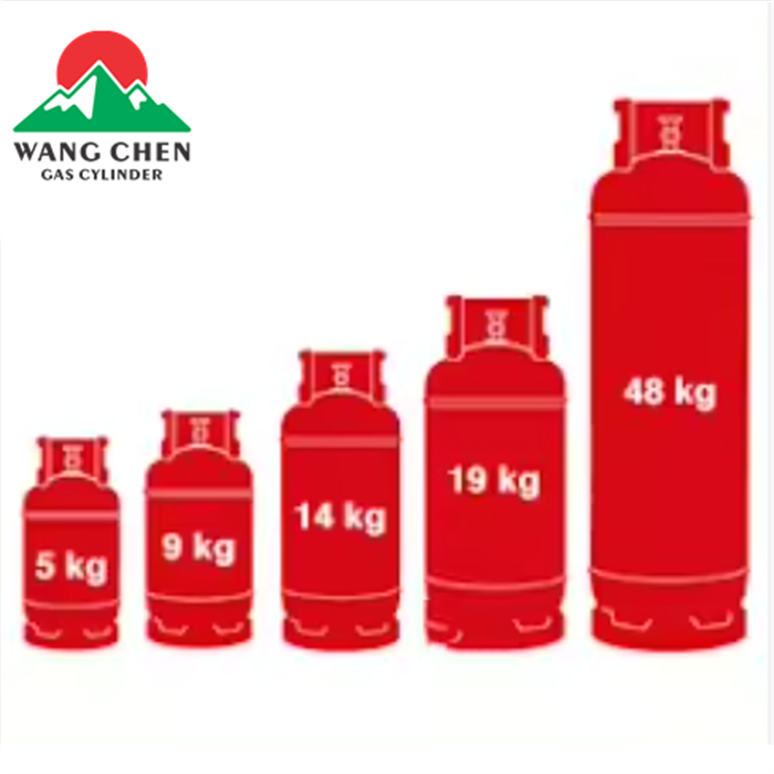 48kg Lpg Gas Cylinder Portable Steel Welded Home Cooking LPG Gas Cylinder