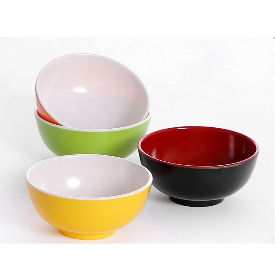 Melamine japanese fast food noodle bowl soup bowl ramen bowl set