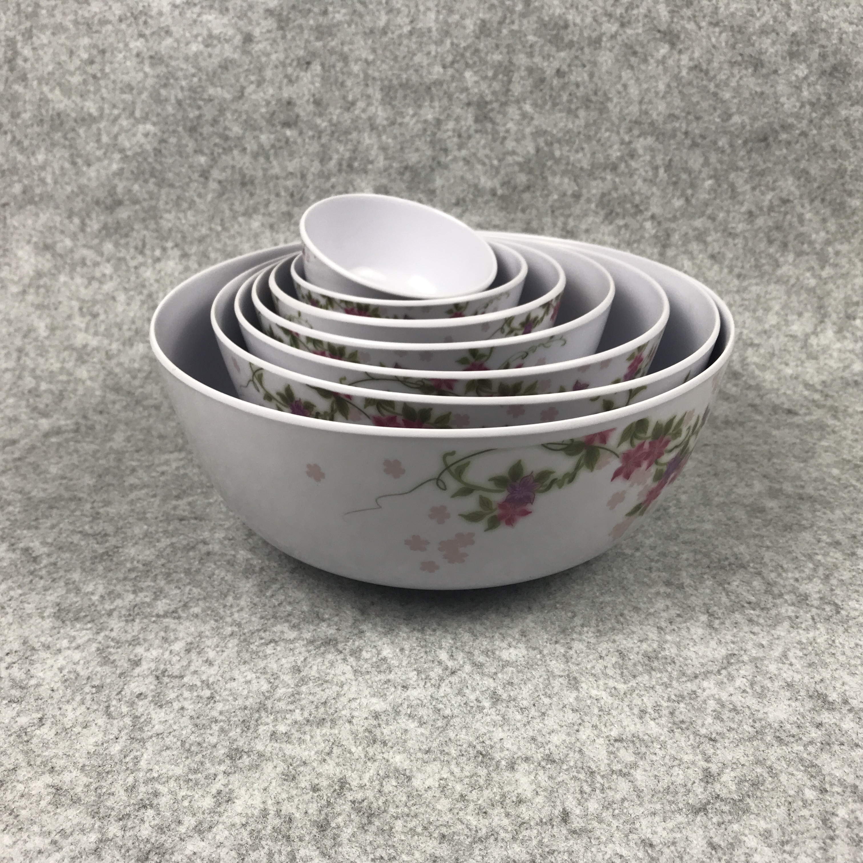 Various sizes melamine round soup bowl