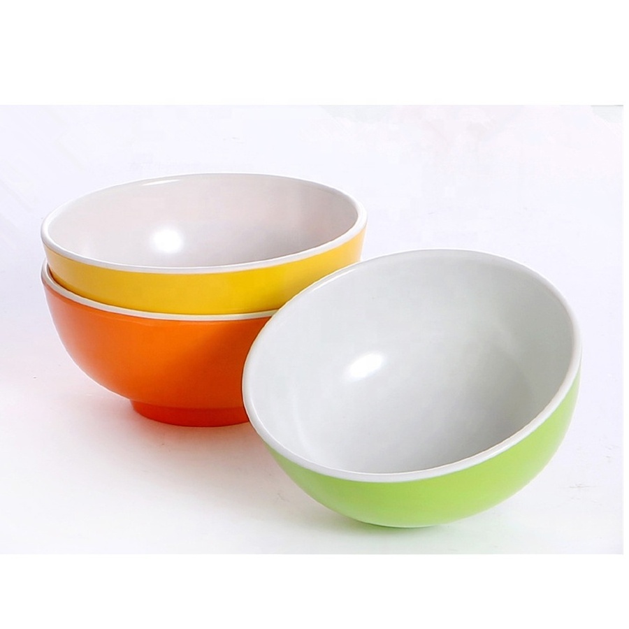 Melamine japanese fast food noodle bowl soup bowl ramen bowl set