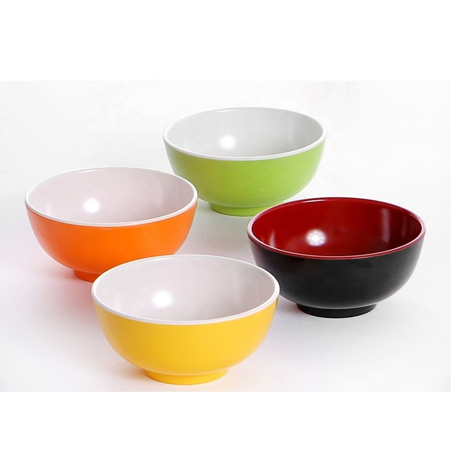 Melamine japanese fast food noodle bowl soup bowl ramen bowl set