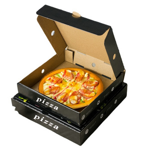 Wholesale Pizza Boxes Takeaway dessert Box Price Cheap Packaging Paper Logo Custom Pizza Boxes