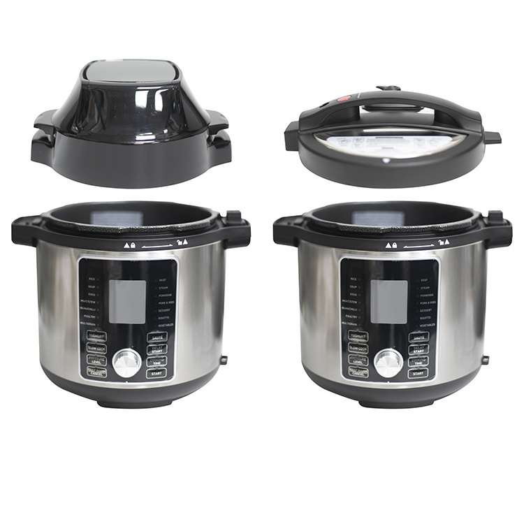 Professional Factory Multi-cooker 2 In 1electric Pressure Cookers With Air Fryer,Electric Pressure Cooker And Air Fryer