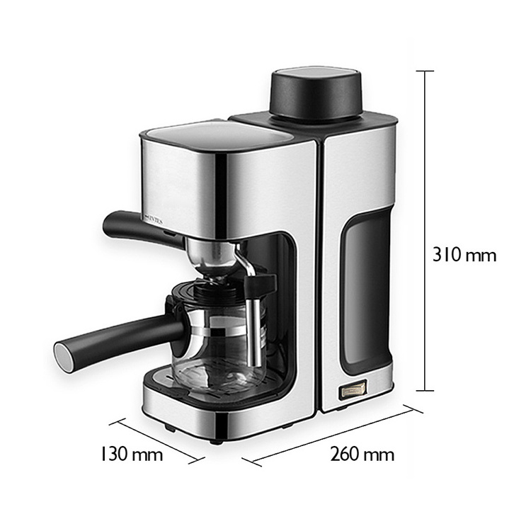 New Coffee Espresso Maker Coffee Maker Espresso Machine Electric Milk Frother Steamer Auto Ice Latte Coffee Machines