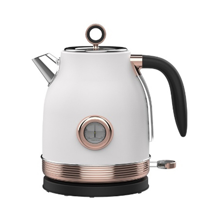 Temperature Controlled Stainless Steel 304 Kitchen Household Appliances Electric Kettle Automatically Closed With a Filter Layer