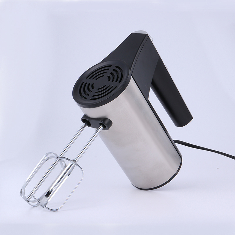 Auto Rotating Handheld Beater 304 Manual Kitchen Tools Stainless Steel Whisk Egg Beater Electric Hand Mixer