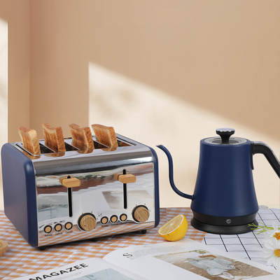 4 Slice Toaster Extra-Wide Manufacturer Selling Electric Toaster Simple and Healthy Breakfast Toaster