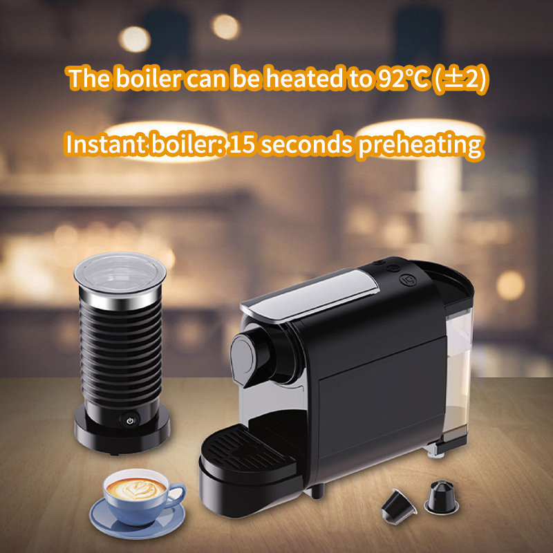 compatible capsule espresso coffee brewer machine pod minu mio built in coffee maker machine