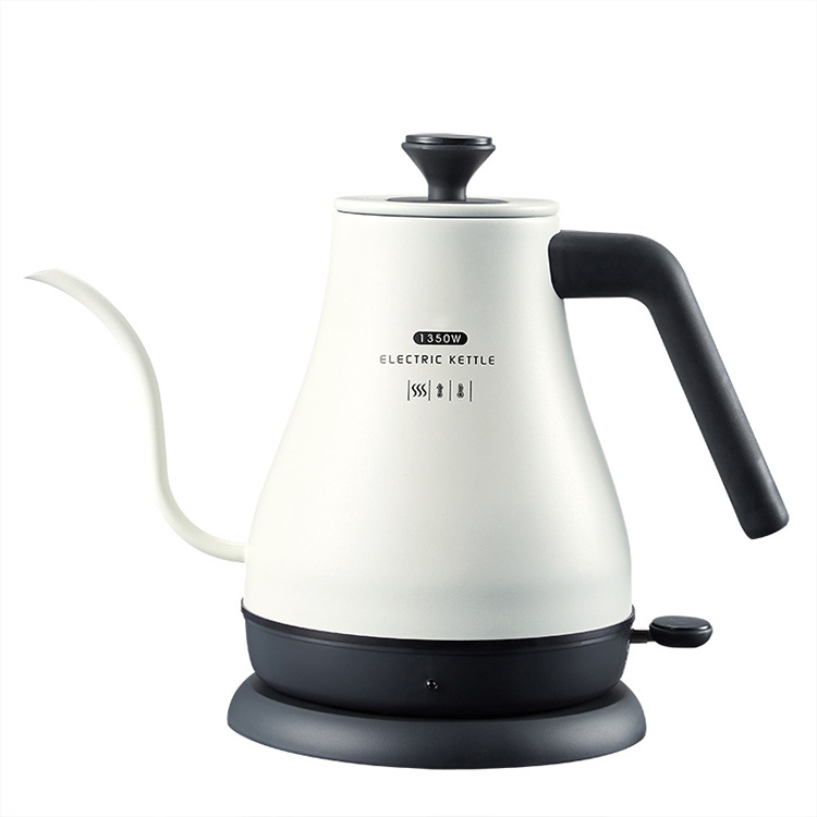 Small Kitchen Appliance Long Spout Drip Coffee Boiler Gooseneck Electric Water Kettle for coffee or tea