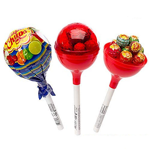 10 Kinds of children's flavor sticks with halal mini fruit lollipop hard candy extra large lollipop big bom lollipop