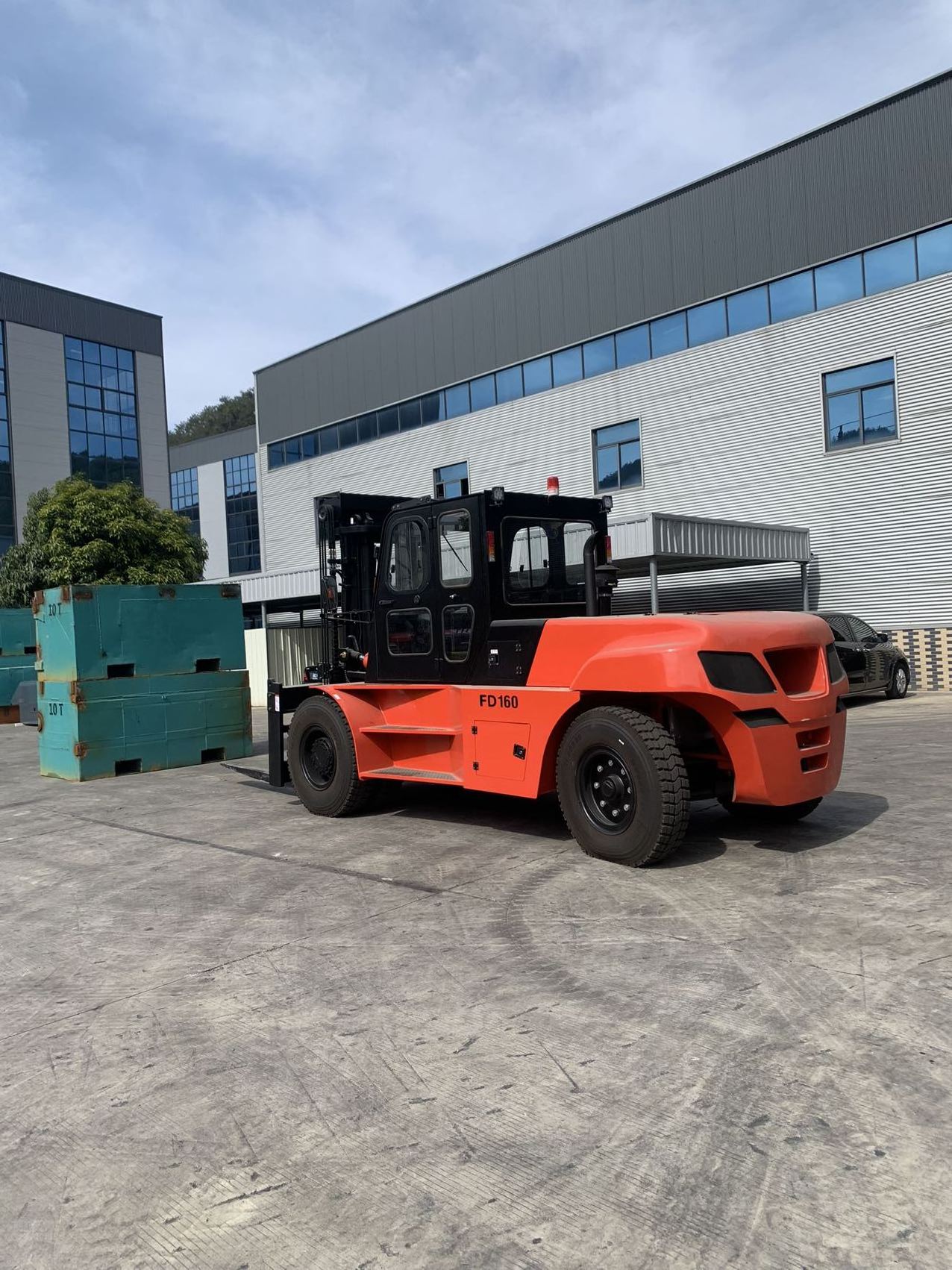 Xinghao Container Large Fork Lift 12 ton 15 ton Diesel Forklift Forklift Truck Forklift Diesel 12- 16 Ton