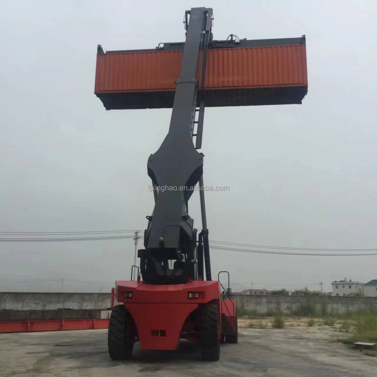 Xinghao Imported Axle Stack 7 Layers 9 Ton 8 Ton Empty Container Handler Forklift For Wharf