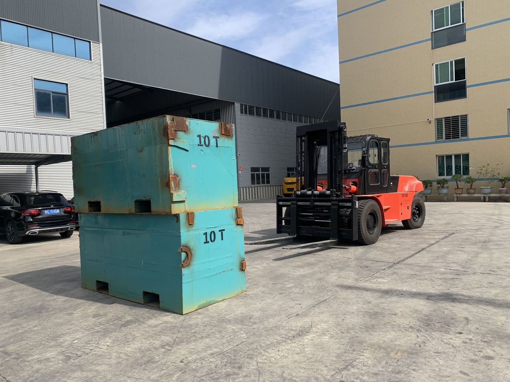 Xinghao Container Large Fork Lift 12 ton 15 ton Diesel Forklift Forklift Truck Forklift Diesel 12- 16 Ton