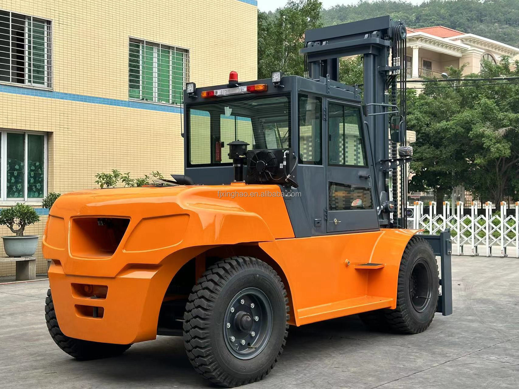 XINGHAO Rough Terrain Forklift Forklift Truck 20 Ton 15 Ton 30 Ton 35 Ton 40 Ton Forklift Diesel 12- 16 ton