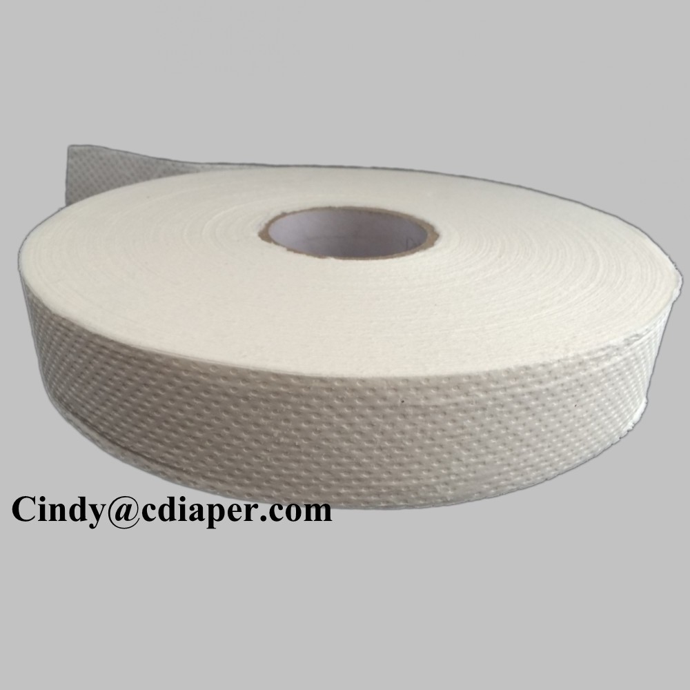 Roll airlaid Paper with SAP for sanitary products