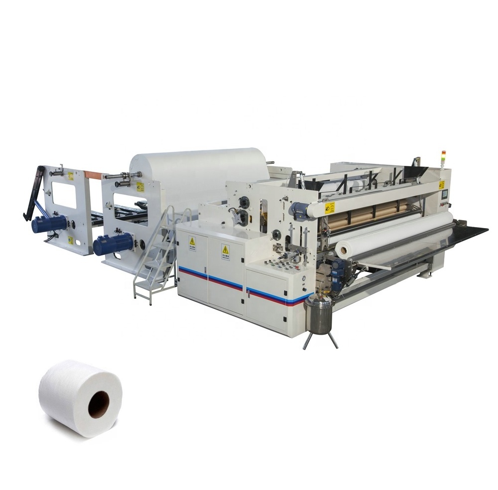 Full automatic toilet paper converting equipment making machine