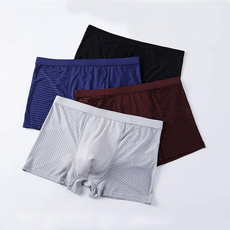 Solid Colors men's briefs & boxers Modal Bamboo cotton Spandex Underwear Boxer Briefs