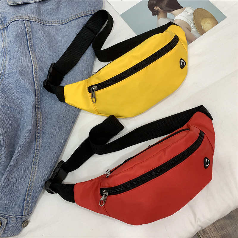 Fashion Outdoor Sports Wholesale Custom  Large Capacity Waterproof Canvas Running Gym Fanny Pack Waist Bags