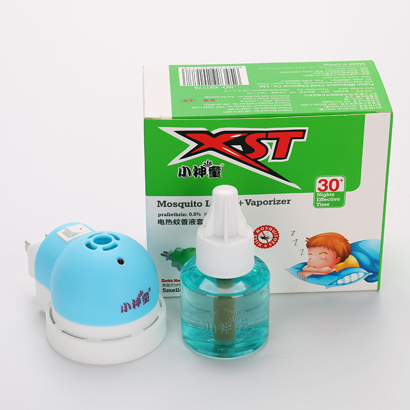 XST Factory Double Efficient  Electric Black Mosquito Coils Pest Control Smokeless Mosquito Repellent Liquid Vaporizer