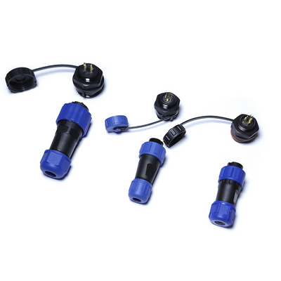 Sp13 SP16  Electrical Cable Ip68 2-8p 2pin Quick Water proof Connector Aviation Connectors