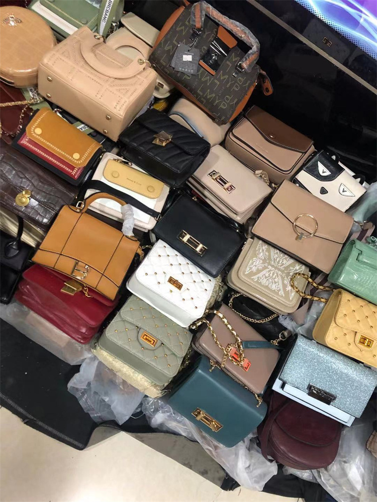 Bale Of Branded Woman Luxury Used Designers Bags Clothes Gunny Second Hand Bags Bale stock bag